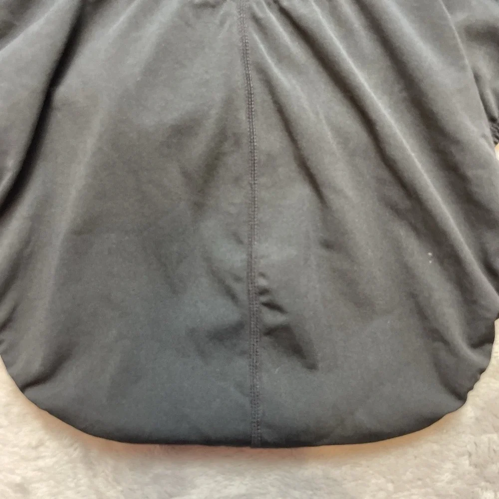 Dolfin‎ Womens Reliance One Piece Swimsuit Size 40/14 Black Green T-Back Comp